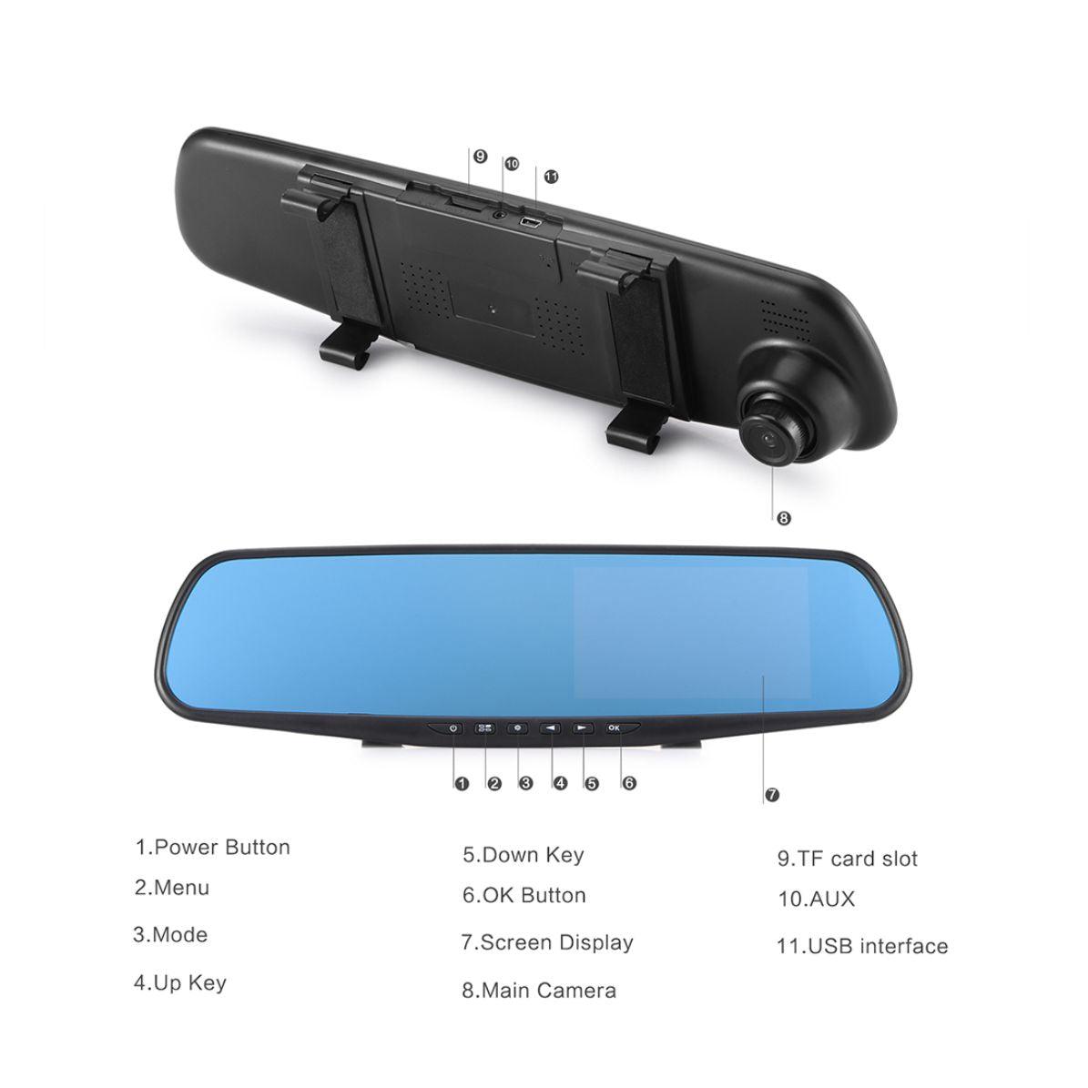 ESPEJO RETROVISOR DUAL- HD - Cololine 