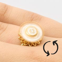 ANILLO GIRASOL ANTIESTRÉS + CAJA DE REGALO