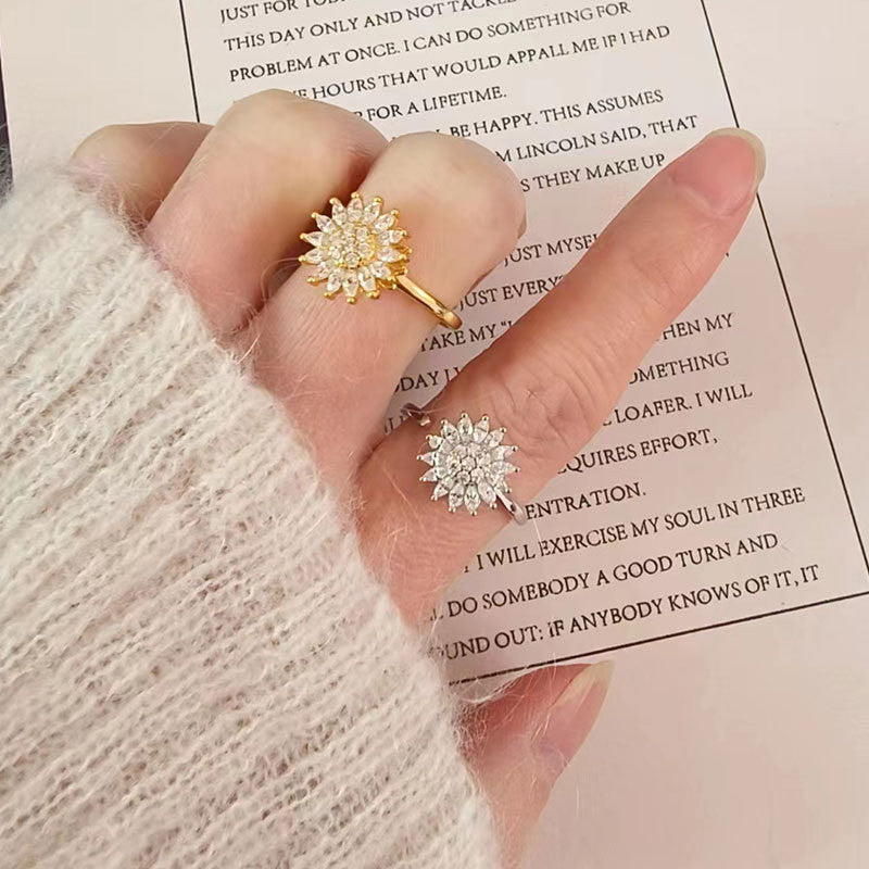 ANILLO GIRASOL ANTIESTRÉS + CAJA DE REGALO